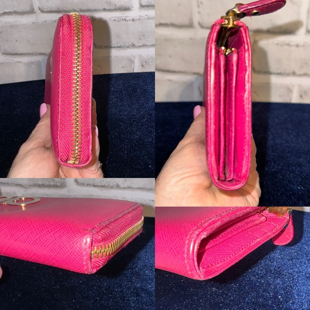 Salvatore Ferragamo Pink Serafino leather. - Picture 4 of 13